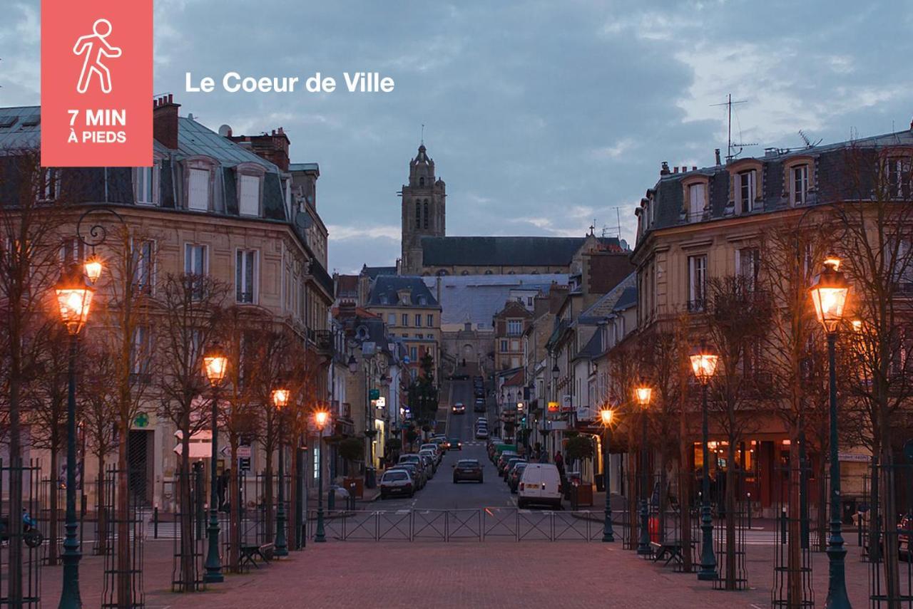 Studio Cosy En Plein Coeur Historique De Pontoise Apartment Luaran gambar